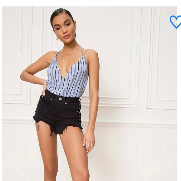 Superdown Kennedy Strapless Surplice Top - Picture 3 of 6